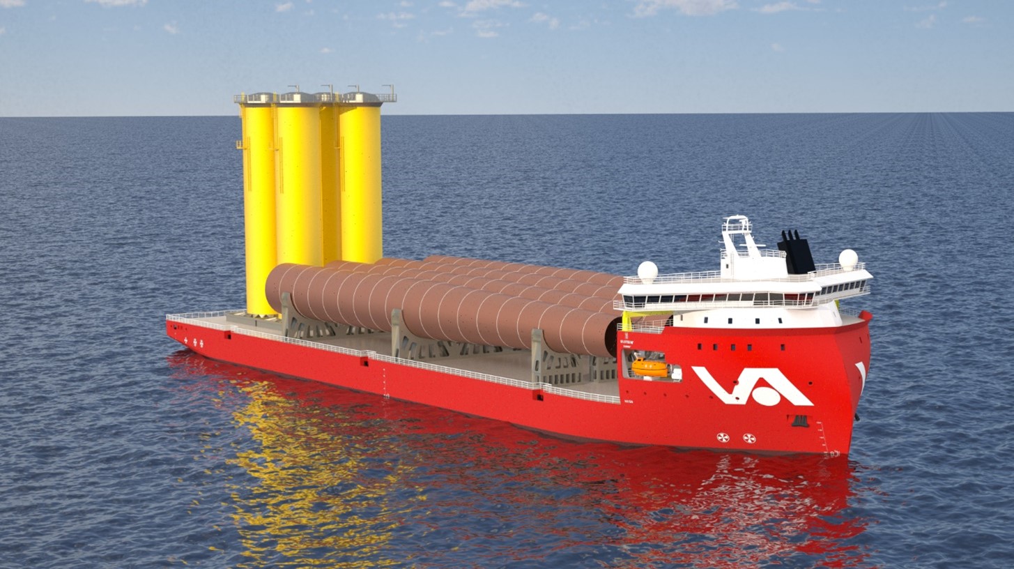 Vallianz in partnership with Ulstein, Shift Clean Energy and Bureau Veritas to develop a first-of-its-kind hybrid Heavy Transport Vessel for offshore wind farms